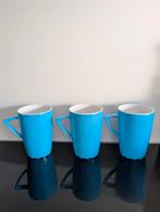 Mepal beker groot 3 stuks blauw., Huis en Inrichting, Keuken | Tupperware, Ophalen of Verzenden, Zo goed als nieuw