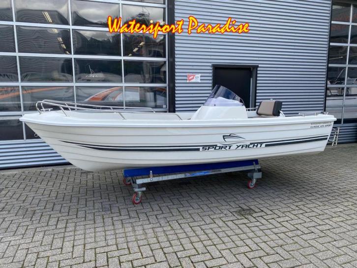 Sport-Yacht Classic 470 Sport (bj 2022), Watersport en Boten, Speedboten, Nieuw, 3 tot 6 meter, Overige brandstoffen