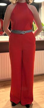 Elegante Rode Jumpsuit, Kleding | Dames, Jumpsuits, Ophalen of Verzenden, Zo goed als nieuw, Maat 38/40 (M), Rood