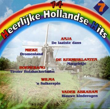 14 Heerlijke Hollandse Hits Dureco 7 CD beschikbaar voor biedingen
