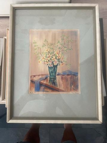 Schilderij uit 1957 beschikbaar voor biedingen