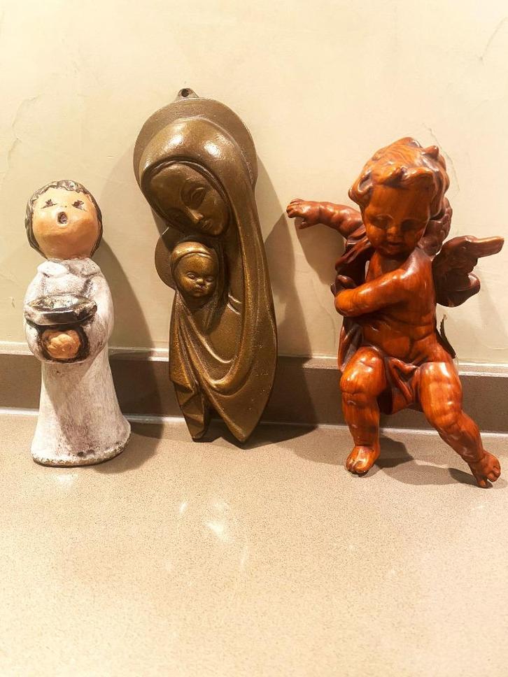 religieuse beeldjes, Verzamelen, Religie, Gebruikt, Christendom | Katholiek, Beeld(je), Ophalen of Verzenden