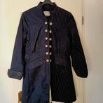 Blauwe koetsiers jas Rene v/d Wijck mt 42, Rene van der weijck, Maat 42/44 (L), Zo goed als nieuw, Jasje