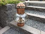 Koperen olielamp, met Kosmos Brenner brander erin. Brocante, Antiek en Kunst, Ophalen of Verzenden
