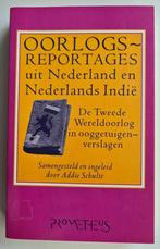 Oorlogsreportages uit Nederland en Nederlands Indië -Schulte, Ophalen of Verzenden, 1945 tot heden, Zo goed als nieuw