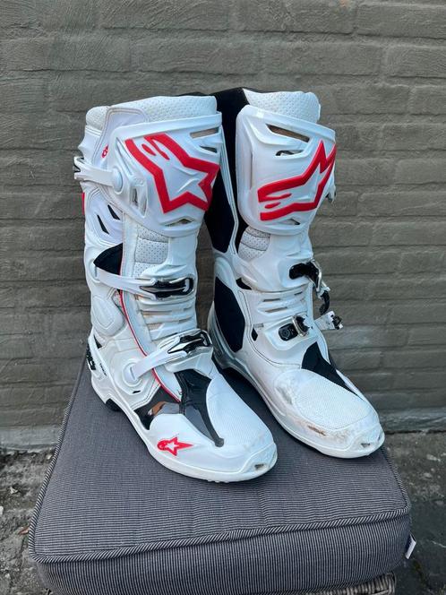 Alpinestar Tech 10 Crosslaarzen maat 11 (EU maat 43,5/44), Motoren, Kleding | Motorkleding, Laarzen, Tweedehands, Ophalen