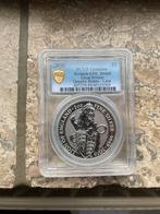 Queens Beasts Lion of England 2016 2 Oz Zilver, Postzegels en Munten, Edelmetalen en Baren, Ophalen of Verzenden, Zilver