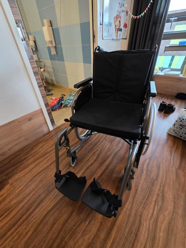 XL D100 rolstoel met Click & Go lite 2 duwondersteuning, Diversen, Rolstoelen, Nieuw, Duwrolstoel, Ophalen