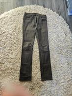 Review donkergrijze jeans - Maat XS, Review, Verzenden, Zo goed als nieuw, W27 (confectie 34) of kleiner
