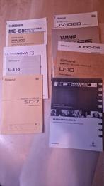 Muziek Instrument Handleidingen - Diverse Merken, Ophalen of Verzenden, Elektrische gitaar