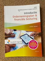 Introductie ondernemingsplan & financiele besturing, Ophalen of Verzenden, Zo goed als nieuw, A.W.W. Heezen