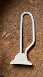 1 Opklapbare Toilet beugel lengte 70 cm kleur wit, Ophalen of Verzenden