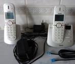 Duo telefoonset Philips CD 4453S/22 met DECT. draadloos, Ophalen, Gebruikt, 2 handsets