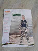 Carnaval soldaat, Kinderen en Baby's, Carnavalskleding en Verkleedspullen, Ophalen of Verzenden, Gebruikt, 134 t/m 140, Jongen