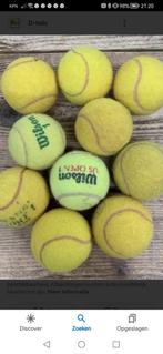 oude tennisballen te koop, Sport en Fitness, Tennis, Ballen, Gebruikt, Wilson, Ophalen of Verzenden