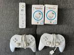 Nintendo Wii accessoires – controller + Classic + MotionPlus, Ophalen of Verzenden, Gebruikt, Met 3 controllers of meer