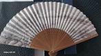 Oosterse handwaaier met landschap, Ophalen of Verzenden