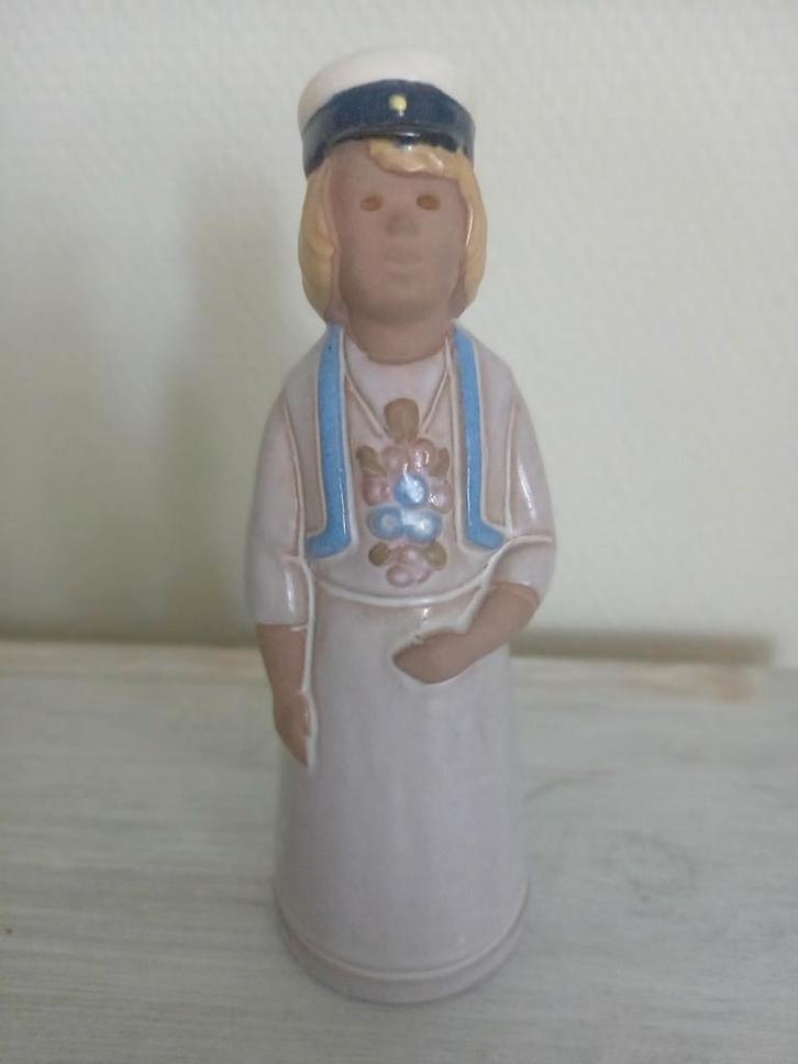 Jie Gantofta Zweeds beeldje van geslaagde student!, Antiek en Kunst, Curiosa en Brocante, Ophalen of Verzenden
