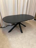 Eettafel Deens ovaal zwart fineer in 180cm. Laatste stuks‼️, Ophalen of Verzenden, Vijf personen of meer, Ovaal, 150 tot 200 cm