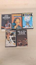 Diverse cassettebandjes - Jimi Hendrix, Andre Hazes, etc., Cd's en Dvd's, Cassettebandjes, Gebruikt, Various, 2 t/m 25 bandjes