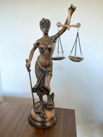 Zeer mooie vrouwe Justitia brons, Ophalen of Verzenden