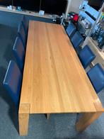Mooie Eiken tafel 300 x 110 x 77, Huis en Inrichting, Tafels | Eettafels, 100 tot 150 cm, Eikenhout, 200 cm of meer, Ophalen of Verzenden