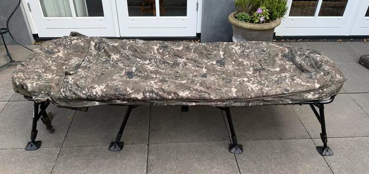 Nash MF60 Indulgence 5 Season SS4 Bedchair/Stretcher, Watersport en Boten, Hengelsport | Karpervissen, Zo goed als nieuw, Ophalen