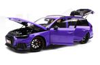1:18 Audi RS4 B9 - 2020 Darwin pro, kleur: Paars AANBIEDING!, Hobby en Vrije tijd, Modelauto's | 1:18, Overige merken, Auto, .