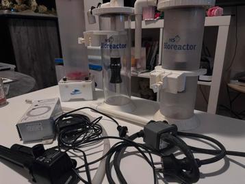 Zoutwater Aquarium Reactor Set – inclusief reactor stenen beschikbaar voor biedingen
