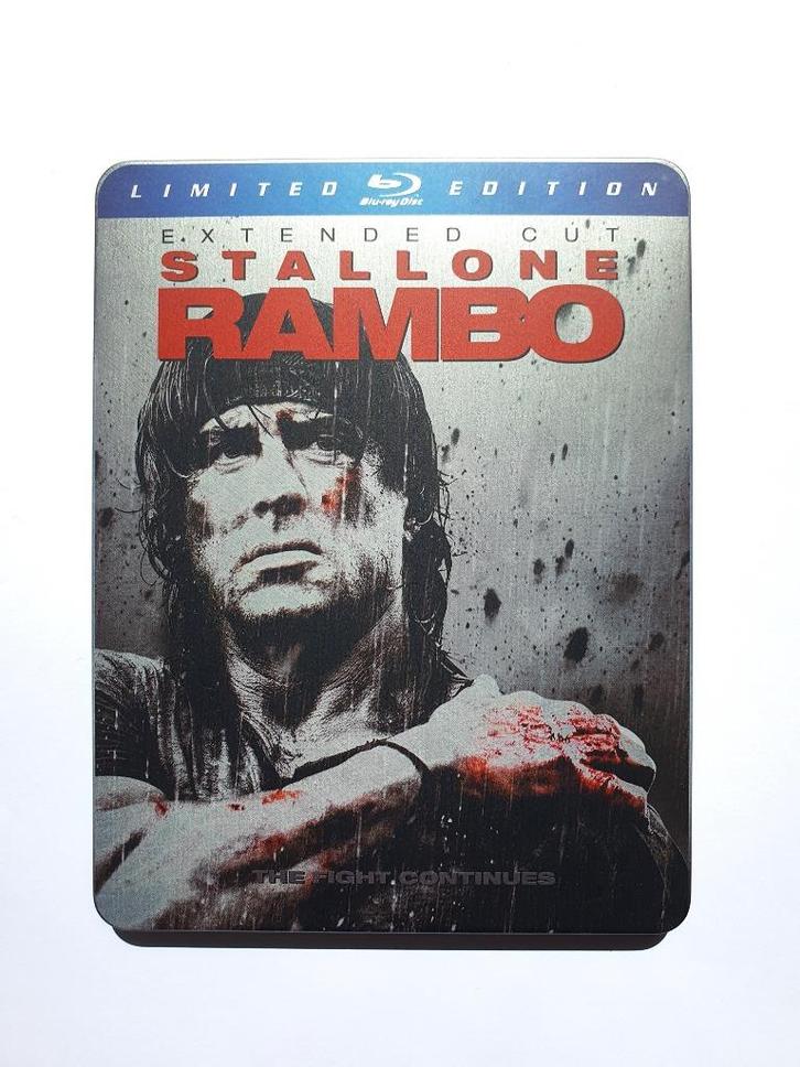 Rambo 4 (MetalCase), Cd's en Dvd's, Blu-ray, Actie, Ophalen of Verzenden