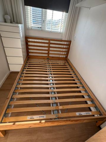 IKEA Tarva Bedframe + Lattenbodem 140x200 - afbeelding 2