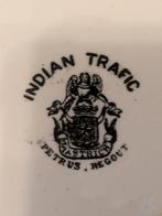 Zeldzaam Regout bord Indian traffic 1860*70, Antiek en Kunst, Antiek | Keramiek en Aardewerk, Ophalen of Verzenden