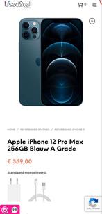 Apple iPhone 12 Pro Max 256GB Blauw A Grade, Ophalen of Verzenden, Zo goed als nieuw, Blauw, 256 GB