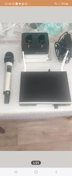 Sennheiser speechline digital handheld microfoon set, Ophalen, Zo goed als nieuw, Zangmicrofoon, Draadloos