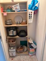 Houten Kast met Planken, Ophalen, Met plank(en), Minder dan 50 cm, Gebruikt