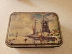 Oud blikje decor molen en bootje, Ophalen of Verzenden, Gebruikt, Overige