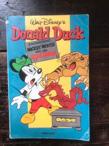 Donald duck pocket nummer 14 oberon Mickey mouse rode draak beschikbaar voor biedingen