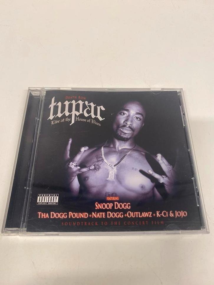 2Pac - Tupac Live at House of Blues, Cd's en Dvd's, Cd's | Hiphop en Rap, Gebruikt, 1985 tot 2000, Ophalen of Verzenden