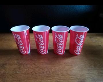 Coca Cola beker holografisch party cups (4 beschikbaar) beschikbaar voor biedingen