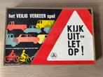 Vintage bordspel – “Het veilig verkeerspel” (1960), Vijf spelers of meer, Ophalen of Verzenden, Gebruikt, Smeets en schippers