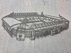 Abe Lenstra Stadion Metalen Wanddecoratie, Ophalen of Verzenden, Nieuw