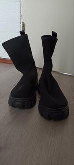 Leuke zwarte dames enkellaarsjes maat 41, Ophalen, Zwart, Lage of Enkellaarzen, Nieuw