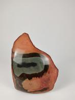 Polychroom jaspis sculptuur, Verzamelen, Mineralen en Fossielen, Ophalen of Verzenden, Mineraal