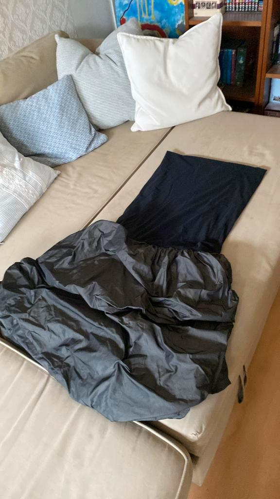 Cora Kemperman, feestelijke outfit, L, Kleding | Dames, Jurken, Zo goed als nieuw, Zwart, Onder de knie, Ophalen of Verzenden