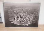 New York Manhattan 1960 foto, op board met lijst, Huis en Inrichting, Woonaccessoires | Schilderijen, Tekeningen en Foto's, Foto of Poster