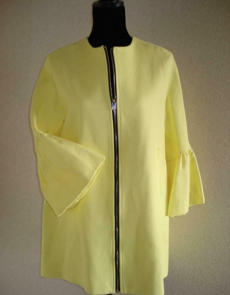 Zara jas geel geheel gevoerd maat S / M, Kleding | Dames, Jasjes, Kostuums en Pakken, Maat 38/40 (M), Verzenden, Zara, Geel