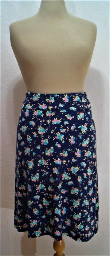 Leuk blauw bloemen print rokje van Prental! L beschikbaar voor biedingen