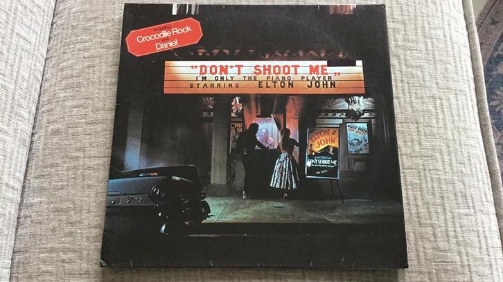Lp: Elton John - Don’t Shoot Me I’m Only The Piano Player, Cd's en Dvd's, Vinyl | Overige Vinyl, Gebruikt, 12 inch, Ophalen of Verzenden