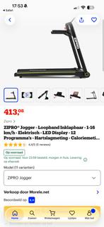 ZIPRO Jogger Loopband - Zo goed als nieuw!, Sport en Fitness, Ophalen, Zo goed als nieuw, Metaal, Loopband