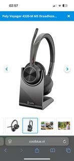 Poly V2 focus headset nieuw, Computers en Software, Headsets, Ophalen of Verzenden, Zo goed als nieuw, Over-ear